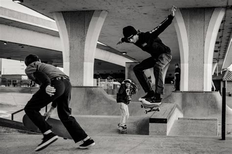 Photography of a Guy Skating on Quarter Pipe · Free Stock Photo