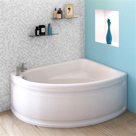 Orlando Corner Bath with Panel (Right Hand Option 1500 x 1040mm)