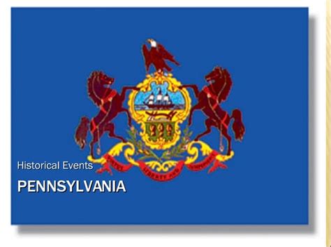 Pennsylvania History | PPT