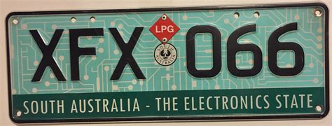 South Australian License Plate - bmp-syrop