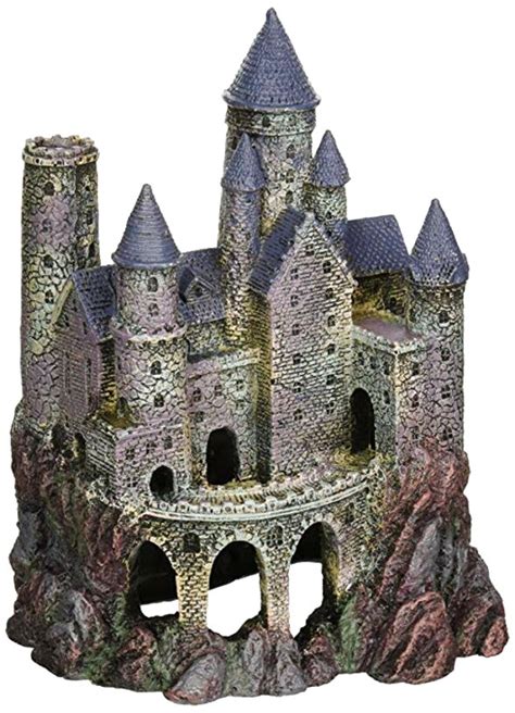 Large Castle Aquarium Ornament for sale in UK | 61 used Large Castle Aquarium Ornaments