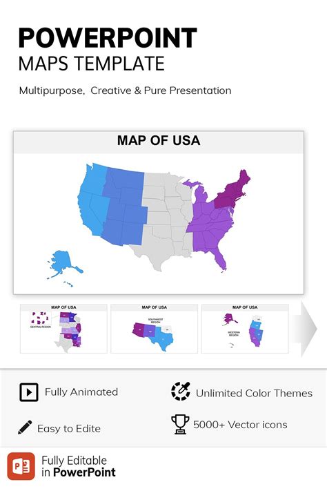 USA Regions PowerPoint maps | ImagineLayout.com