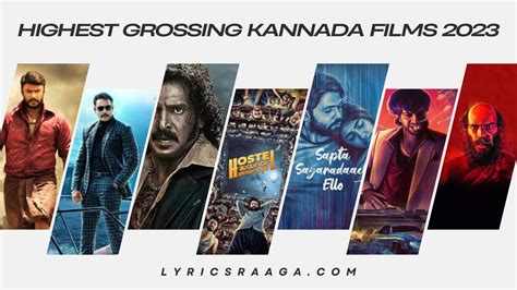 Highest Grossing Kannada Movies 2023 - Lyrics Raaga