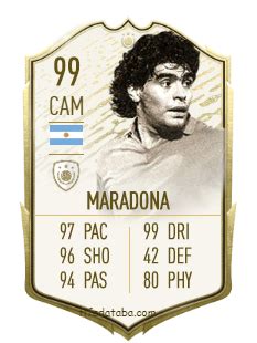 Diego Maradona FIFA 20 Rating, Card, Price