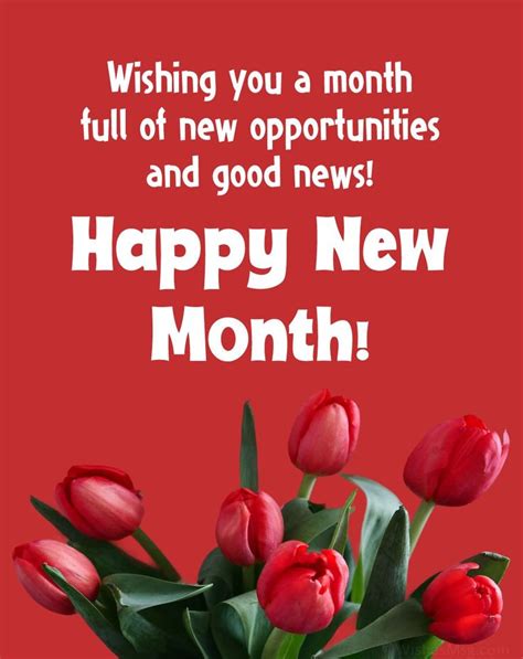 100+ Happy New Month Wishes, Messages & Images | New month wishes, Happy new month messages ...