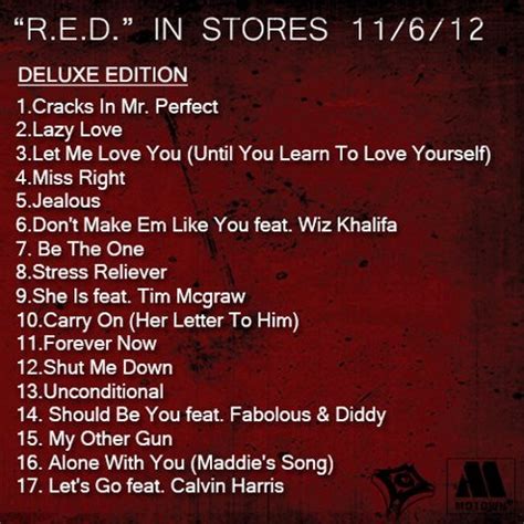 Red Album Cover