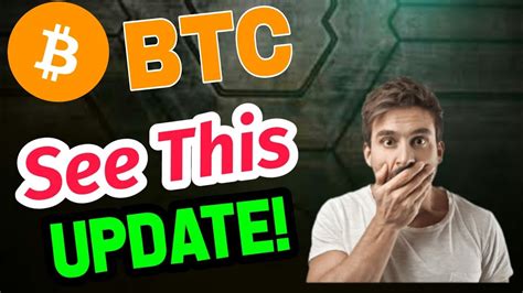 Bitcoin News Today! BTC Price Prediction Today - YouTube