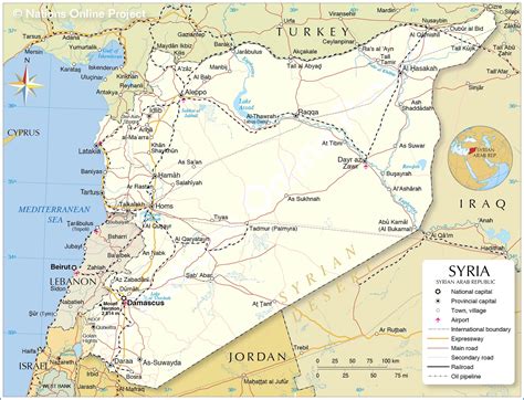 Geografía de Siria: generalidades | La guía de Geografía