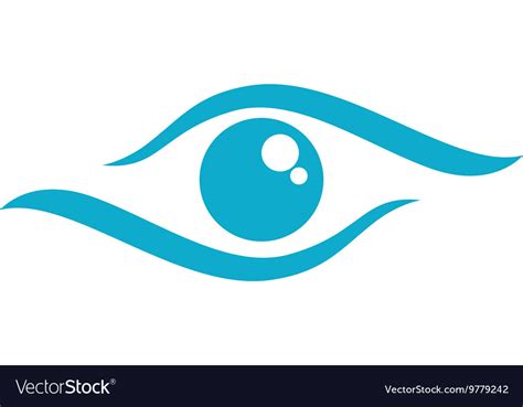 Eye care logo Royalty Free Vector Image - VectorStock