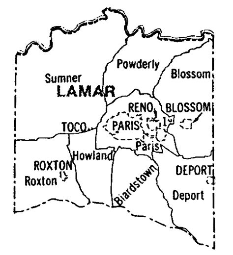 Lamar County, Texas – S-K Publications