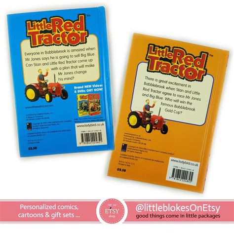 The Little Red Tractor Ladybird Book Gift Set, Gold Cup