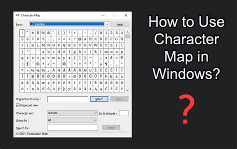 Character Map Symbols Copy And Paste - Infoupdate.org