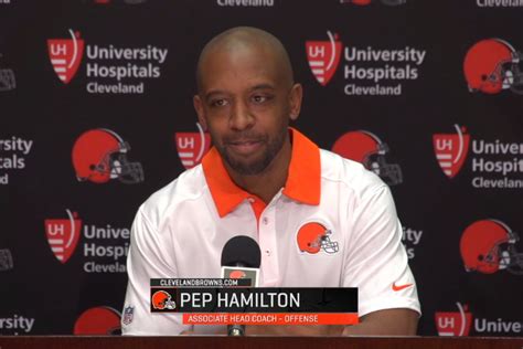 Pep Hamilton Talks About Browns QBs, Playmakers on Offense, and the Risk of Losing Two Offensive ...