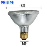 Philips 75w 120v PAR30 E26 WFL40 Halogen Light Bulb – BulbAmerica