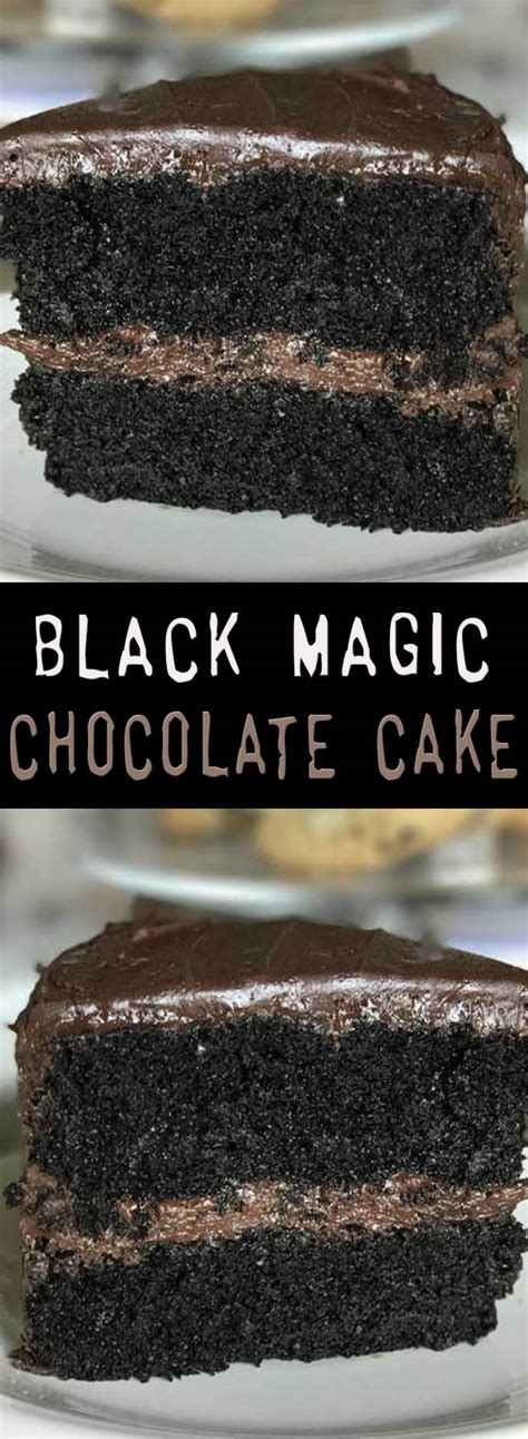 Black Magic Chocolate Cake Recipe