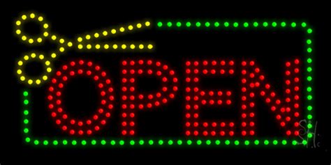 Open Animated LED Sign - LED Stock Signs - Everything Neon