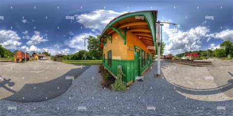 360° view of North Alabama Railroad Museum-Depot - Alamy