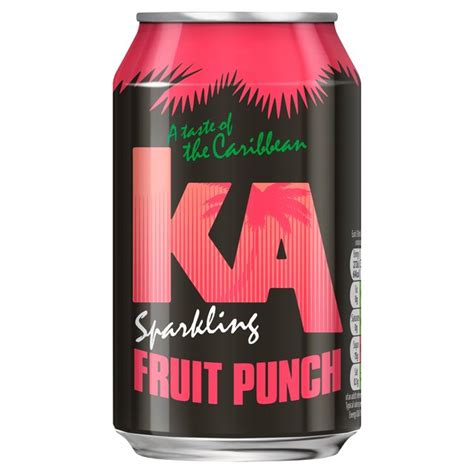 Morrisons: KA Sparkling Fruit Punch Drink 330ml(Product Information)