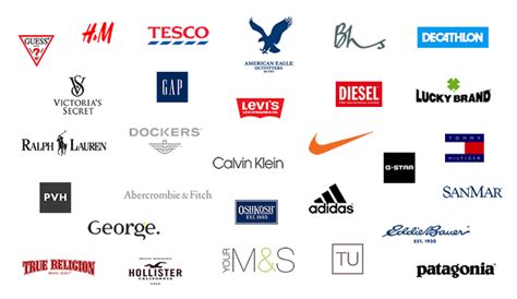 brands_pck.gif (690×400) | Clothing brand logos, Fashion logo branding ...