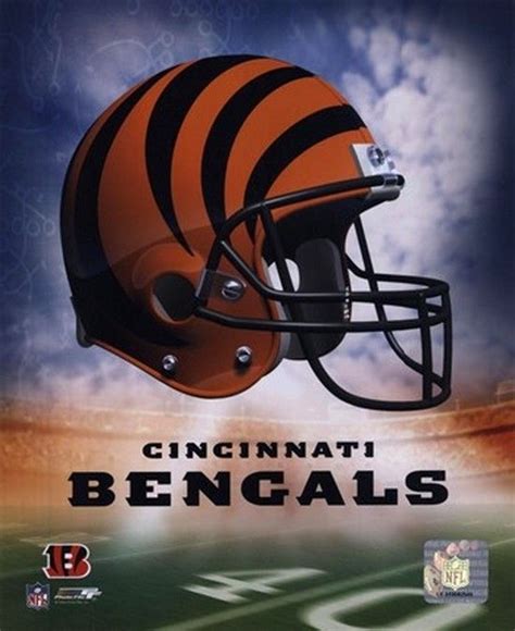 Bengals Helmet Logo - Item # VARPFSAAGL164 - 8 x 10 | Cincinnati ...