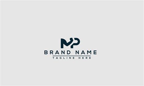 MP Logo Design Template Vector Graphic Branding Element. 10485153 Vector Art at Vecteezy