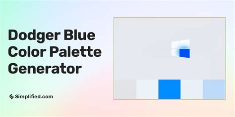 Dodger Blue Color Palette - Discover Ideal Shades