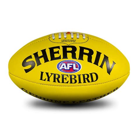 Sherrin KB Football – Size 5 - Yellow • AFL Europe