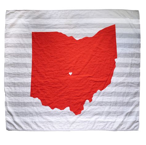 Columbus Ohio State Baby Blanket Organic Cotton Muslin Swaddle - Etsy