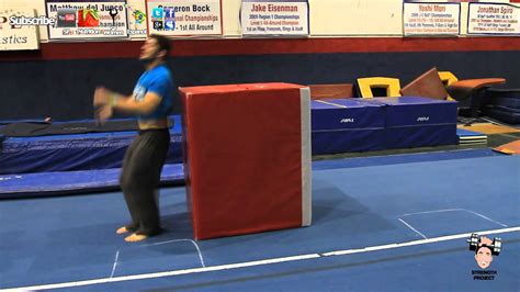 Learn How to do a Backflip Part 2- Gymnastics back flip tutorial - YouTube