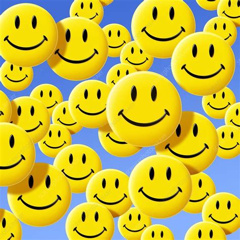 Smiley face symbols - Stock Image - C002/1246 - Science Photo Library