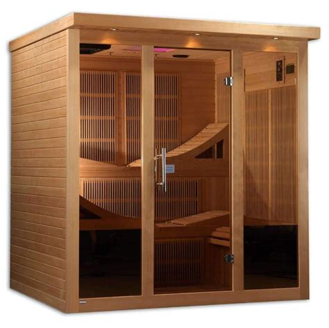 FLASH SALE Monaco 6-Person Near Zero EMF FAR Infrared Sauna Canadian ...