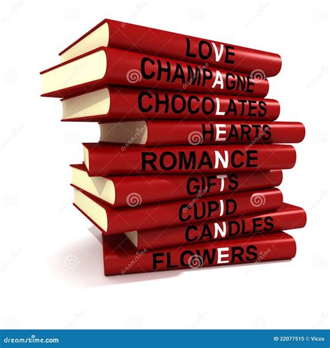 Valentine Books stock illustration. Illustration of cover - 22077515