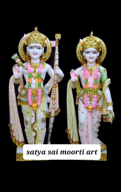 Marble Ram Sita Statue, Temple at Rs 225000 in Jaipur | ID: 26219270412