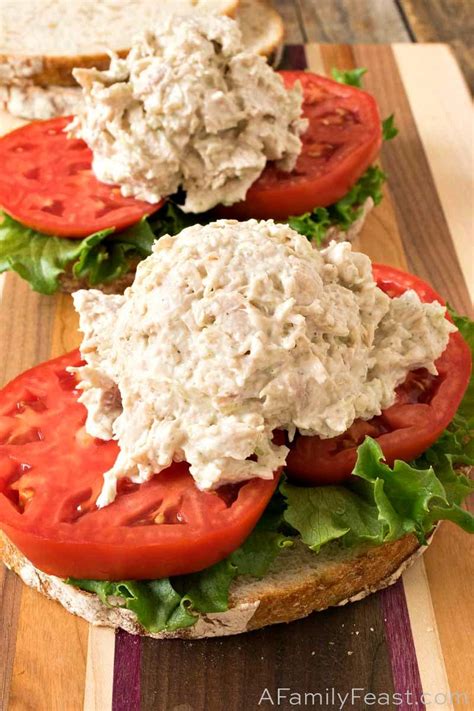 Turkey Salad Sandwich - A Family Feast®