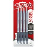 Sharpie S-Gel, Gel Pens, Medium Point - 0.7 mm, Frost Blue Barrel, Black Gel Ink Pens, 4 Count ...