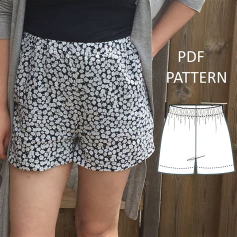 Free Sewing Patterns For Shorts They Feature A Modern Wrap Design And A ...