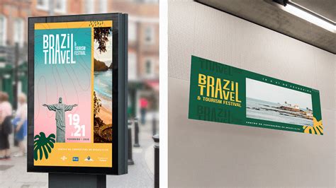 Branding - Brazil Travel & Tourism Festival :: Behance