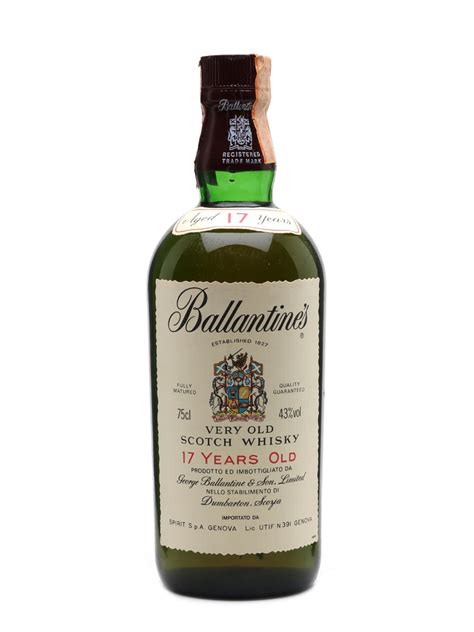 Ballantine's 17 Year Old - Lot 50704 - Buy/Sell Blended Whisky Online