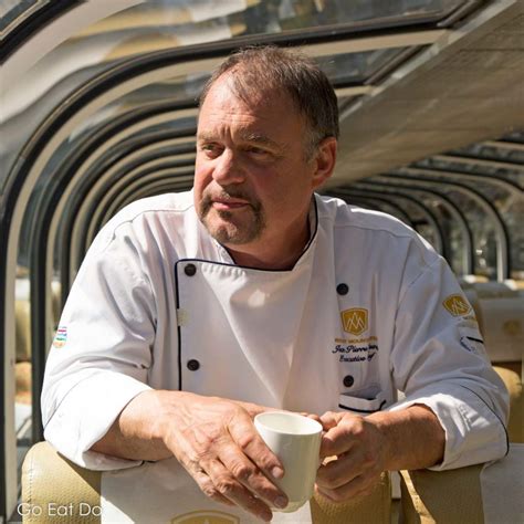 Executive Chef Jean Pierre Guerin is one of the people responsible for the food on the Rocky ...