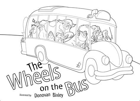 Review Of Wheels On The Bus Coloring Sheet Ideas