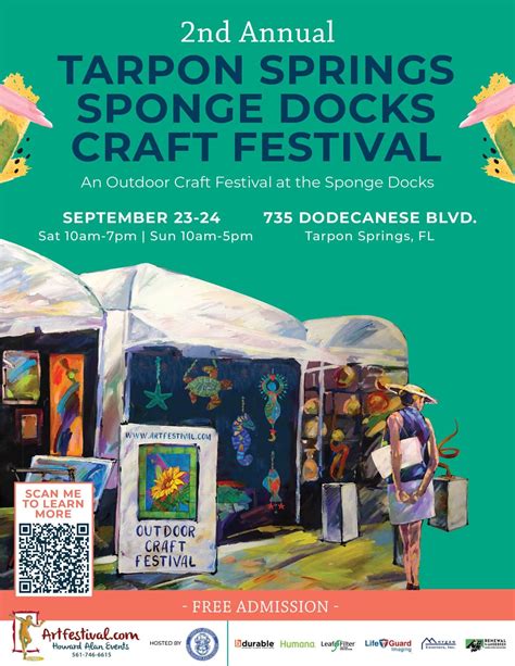 Tarpon Springs Sponge Docks Craft Festival - Explore Tarpon Springs