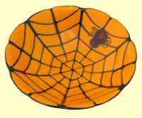 Fused glass spider web bowl | Pottery painting, Ceramic studio, Fused glass