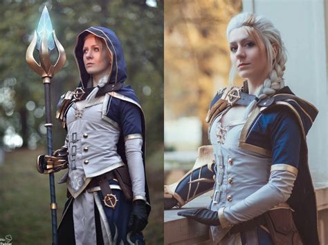 Jaina Cosplay Admiral Proudmoore Warcraft Costume Mage Battle Azeroth ...