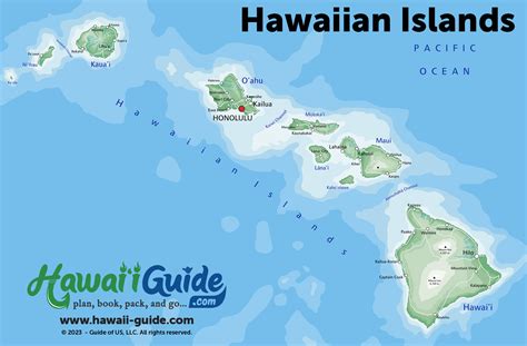 Show Map Of Hawaiian Islands - Edyth Haleigh