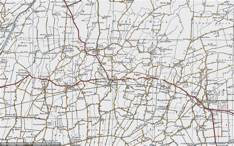 Historic Ordnance Survey Map of Holbeach, 1922