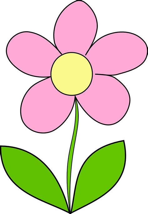 Free Vector Flower Graphics Clipart