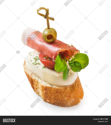 Pintxos Cheese Jamon Image & Photo (Free Trial) | Bigstock