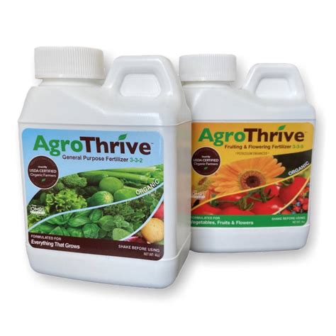 AgroThrive Organic Liquid Fertilizer | Formulated for Vegetables