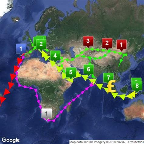 Spice trade routes : Scribble Maps