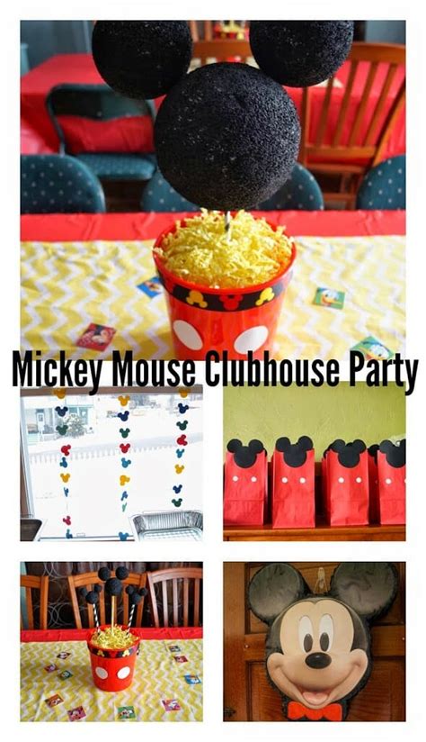 Mickey Mouse Clubhouse Birthday Party Ideas